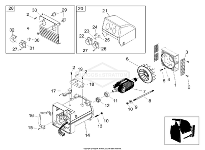 Part Location Diagram of 102957GS Briggs and Stratton Stator sincro err4.8 avr